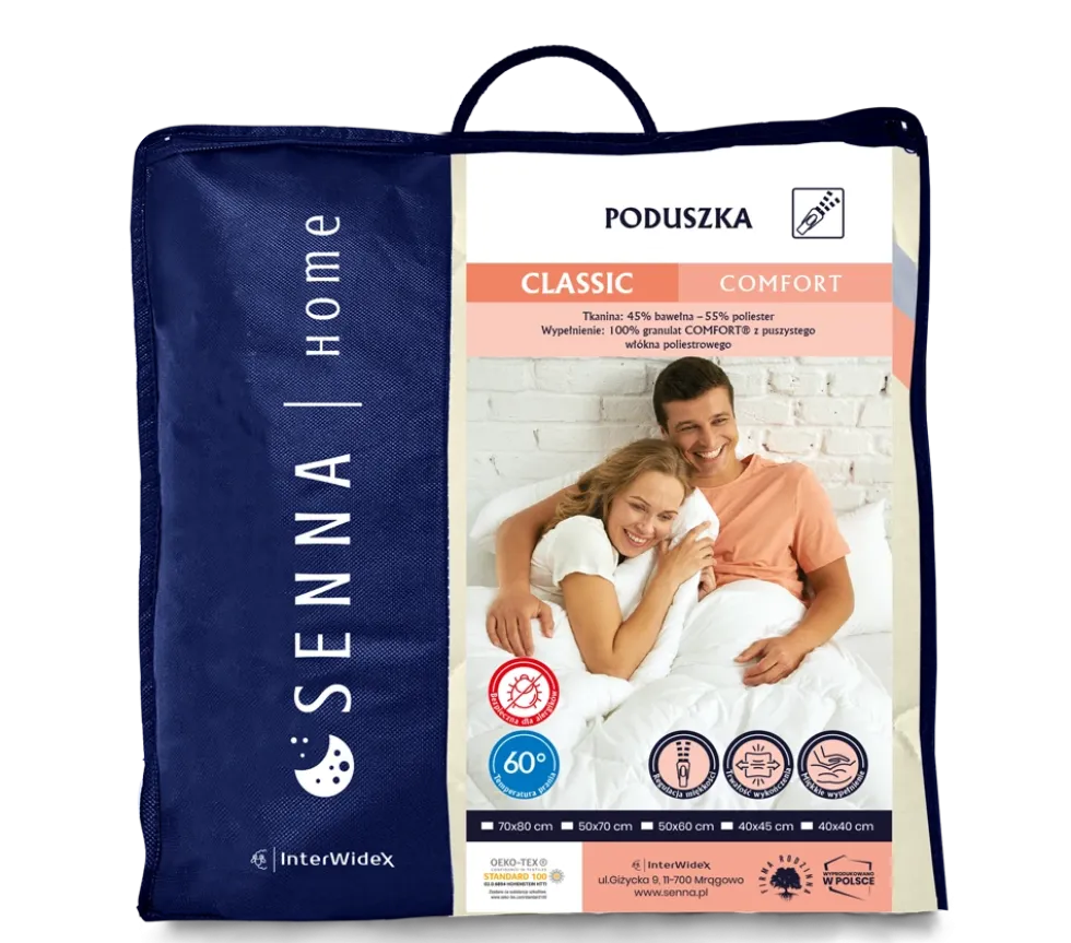 Antyalergiczna Poduszka Comfort Kremowy