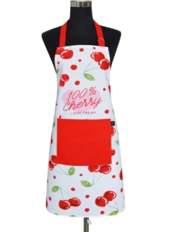 Bawełniany Fartuch Kuchenny CHERRY