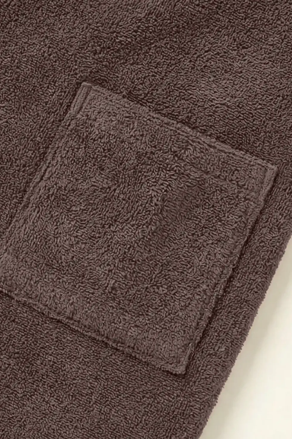 Bawełniany Męski Ręcznik Do Sauny SPA Kilt Brązowy