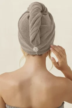 Bawełniany Turban Ręcznik Do Włosów SPA Kaszmir