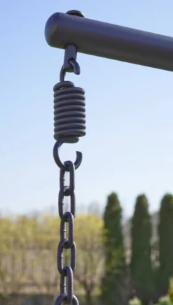 Fotel Ogrodowy Kokon dla 1 osoby 120 kg Pasy - OUTLET Beżowy