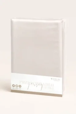 Jasny Prześcieradło Jersey Z Gumką + 30cm Beżowy