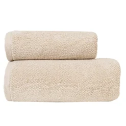 Jasny Ręcznik Bawełniany Leon 500g/m2 Beżowy
