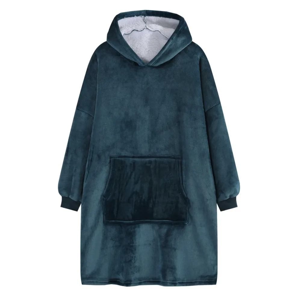 Kocobluza HOODIE Ciemny Turkus