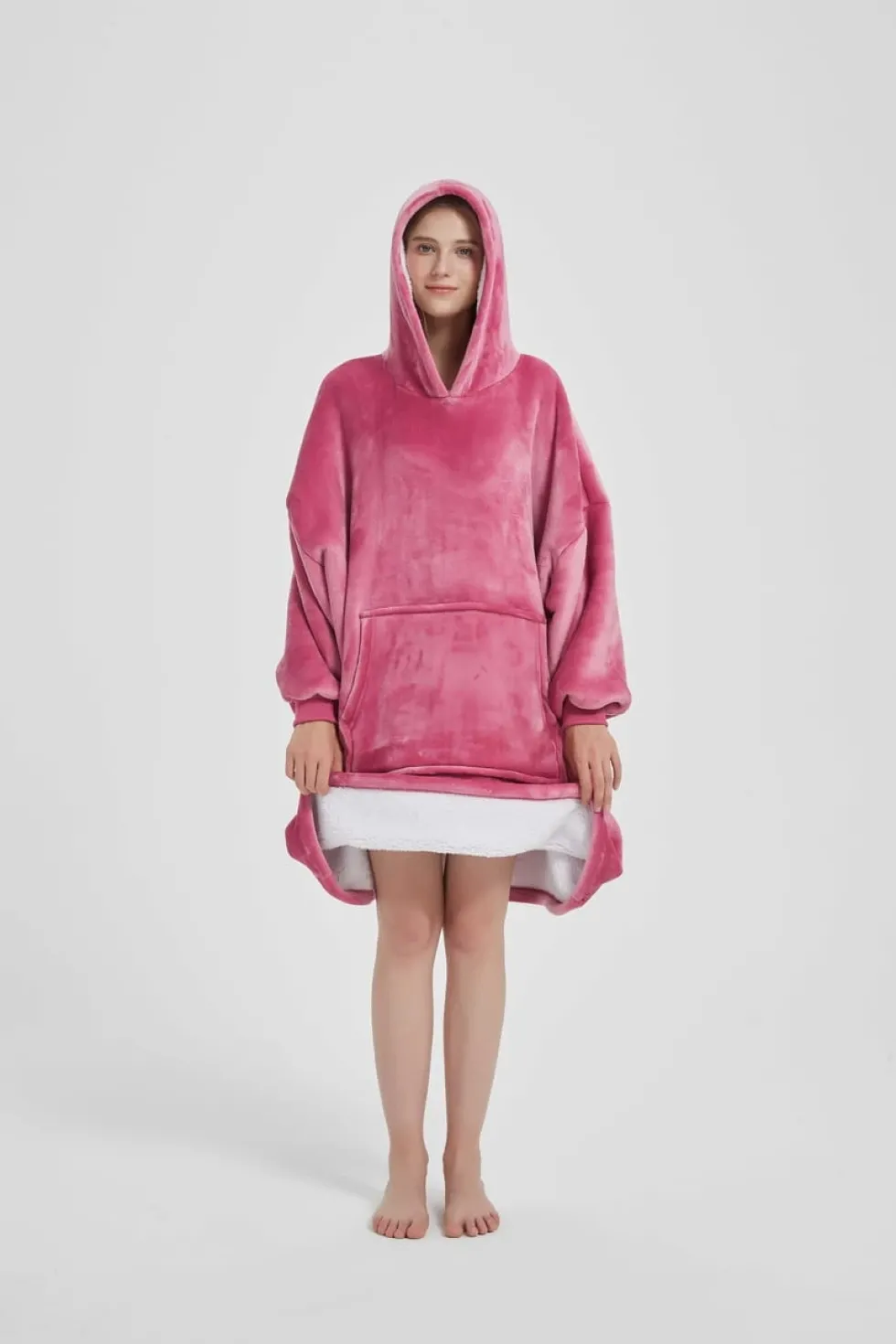 Kocobluza HOODIE Różowy