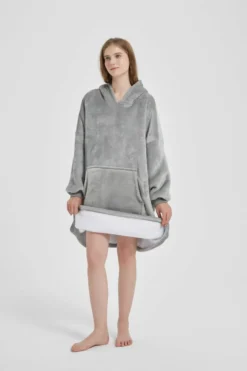 Kocobluza HOODIE Szary