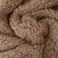Koc z Bukli Baranek Dreamy Boucle Brązowy
