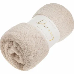 Koc z Bukli Baranek Dreamy Boucle Beżowy