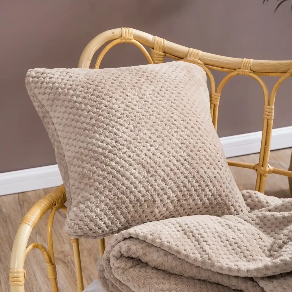 Koc Z Mikrofibry MONTE Taupe