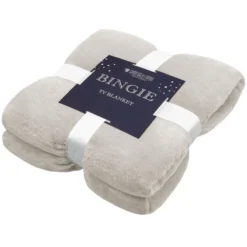 Koc Z Rękawami TV BINGIE Beżowy