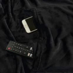Koc Z Rękawami TV BINGIE Czarny