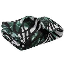 Narzuta Pikowana Palmy JUNGLE Zielony