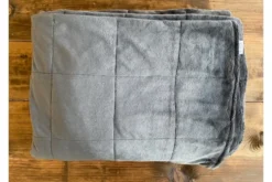 Obciążeniowa Kołdra Sensoryczna Minky 6 kg. Szary