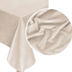 Obrus Welurowy SOFT Beżowy