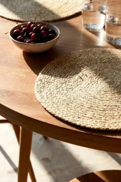 Okrągła Podkładka Kuchenna na Stół NATURAL