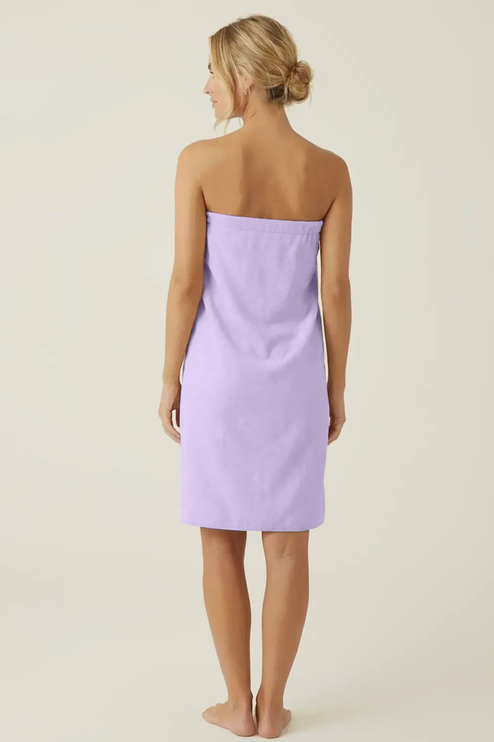 Pareo Damski Ręcznik do Sauny SPA ACTIVE L/XL- OUTLET Lawendowy