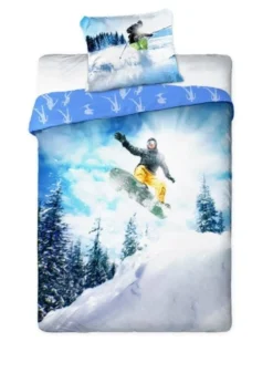 Pościel Bawełniana Młodzieżowa Sportivo 003 Snowboard