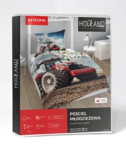 Pościel Bawełniana Młodzieżowa Traktor 5700A