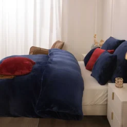 Pościel MIŚ Z Mikrofibry Cozy Granatowy