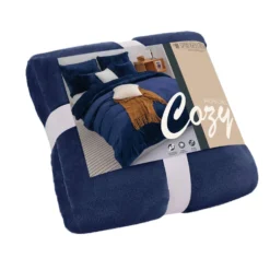 Pościel MIŚ Z Mikrofibry Cozy Granatowy