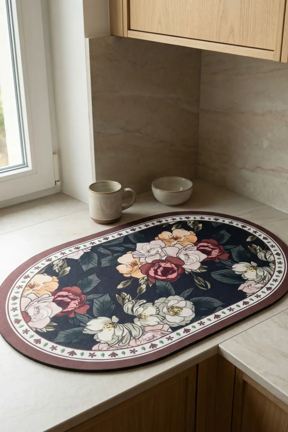 Podkładka Dekoracyjna Na Stół FLORAL Dark