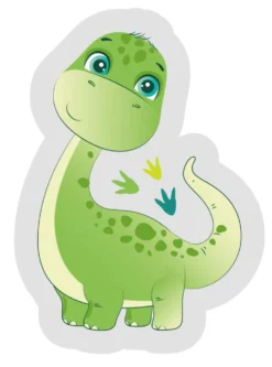 Poduszka Dekoracyjna Kształtka DINO