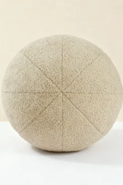Poduszka Dekoracyjna Kula Boucle 30 cm Beżowy