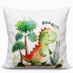 Poduszka Dekoracyjna z Mikrofibry DINOZAUR