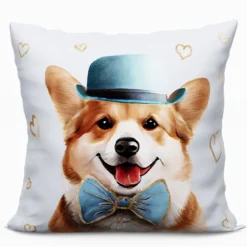Poduszka Dekoracyjna z Mikrofibry CORGI
