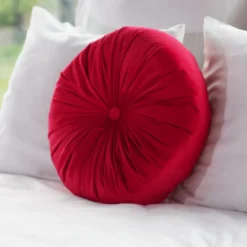 Poduszka Welurowa Soft Czerwony