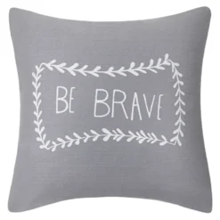poszewka dekoracyjna be brave Szary