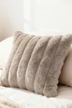 Poszewka Futrzana Bunny Taupe