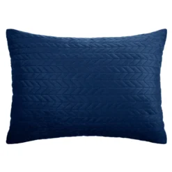 Poszewka Velvetowa Do Narzuty MOXIE Granatowy
