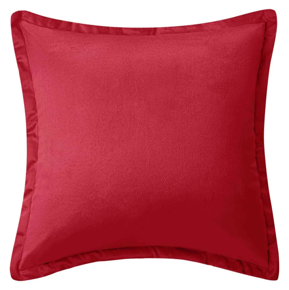 Poszewka Velvetowa Do Zasłony SOFT Czerwony