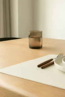 Prostokątna Podkładka pod Talerze SKINNY Kremowy