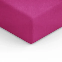 Prześcieradło Frotte Z Gumką Fuksja