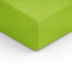 Prześcieradło Frotte Z Gumką Limonkowy