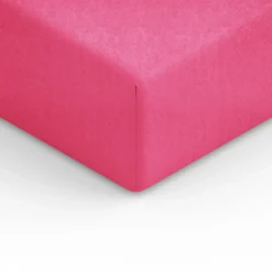 Prześcieradło Frotte Z Gumką Różowy