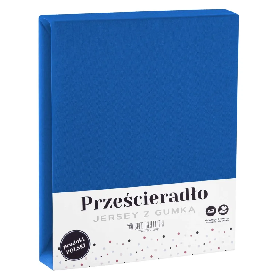 Prześcieradło Jersey Z Gumką Chabrowy