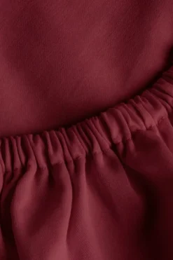 Prześcieradło Jersey Z Gumką 180 g/m2 + 30 cm Bordowy