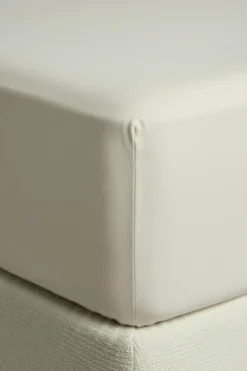 Prześcieradło Jersey Z Gumką 180 g/m2 + 30 cm Kremowy