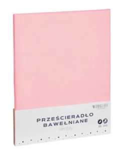 Prześcieradło SIMPLY – 2. Gatunek | OUTLET Pudrowy