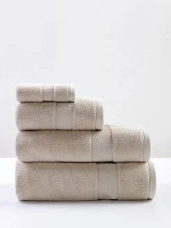 Ręcznik Bawełniany Leo 650g/m2 Jasnobeżowy
