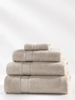Ręcznik Bawełniany Leo 650g/m2 Jasnobeżowy