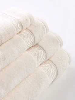 Ręcznik Bawełniany Leo 650g/m2 Kremowy