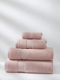 Ręcznik Bawełniany Leo 650g/m2 Pudrowy