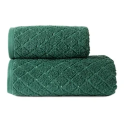 Ręcznik Bawełniany Oliwier 520g/2 Szmaragdowy