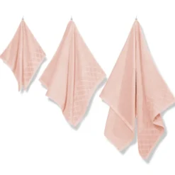 Ręcznik Bawełniany Welur 500g/2 SILKY Pudrowy