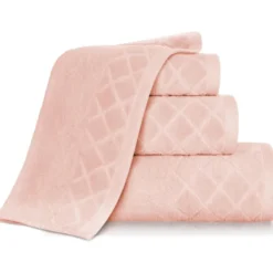 Ręcznik Bawełniany Welur 500g/2 SILKY Pudrowy