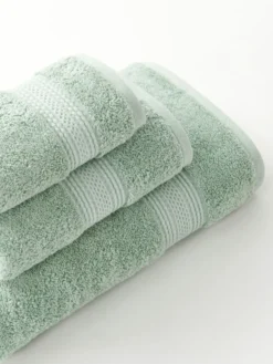 Ręcznik Premium z Bawełny Egipskiej 600 g/m2 EGIPCJAN Szałwia